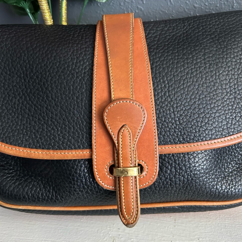 Vintage Dooney & Bourke AWL Equestrian Saddle Tack Bag - Picture 2 of 15